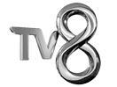 Logo del canal "TV8 Türkiye"