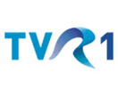 Logo del canal "TVR 1"