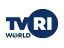 Logo del canale "TVRI World"