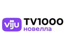 Логотип каналу "Viju TV1000 Novella"