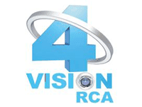 شعار القناة "Vision 4 RCA"