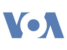 Logo of the channel "VoA TV Asia"