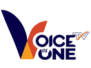 شعار القناة "Voice of One TV"