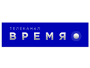Logo of the channel "Vremya"