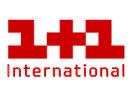 Logo of the channel "1+1 International"