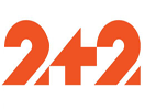 Logo of the channel "2+2"