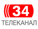 Logo des Kanals "34 телеканал"