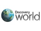 Logo of the channel "Discovery World"