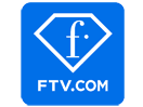 Logo of the channel "Fashion TV"