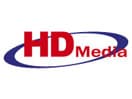 Logo of the channel "HD Media 3D"