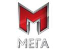 Logo de la chaîne "Мега"