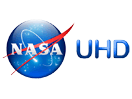 Logo of the channel "NASA TV"