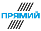 Logo de la chaîne "Прямий"