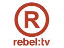 Logo of the channel "Rebel TV"