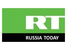 Logo of the channel "Russia Today"