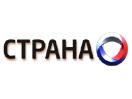 Logo of the channel "СТРАНА"