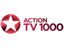 Logo of the channel "TV1000 Action"