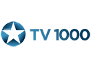 Logo of the channel "TV-1000"