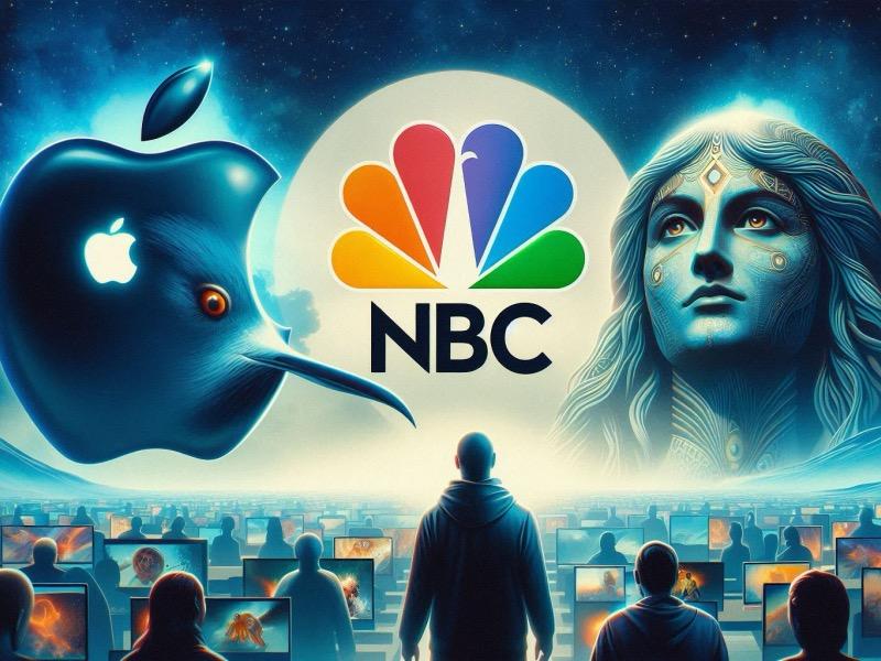 Ілюстрація до статті "Apple та NBCUniversal анонсували пакетну пропозицію стримінгових сервісів: Apple TV+ та Peacock"