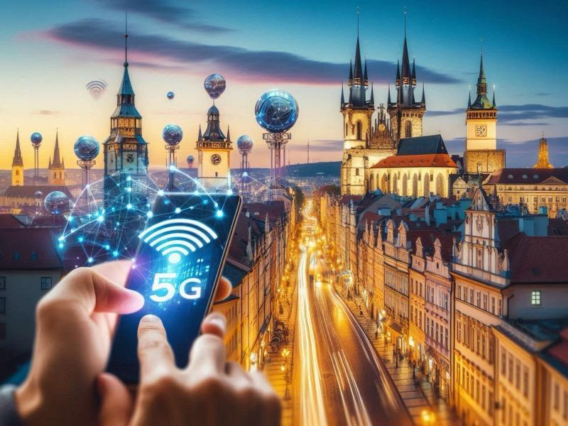 Ілюстрація до статті "Чехія просуває випробування 5G Broadcast у Празі"