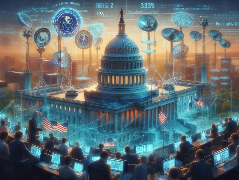 رسم توضيحي للمقال "موقف لجنة الاتصالات الفيدرالية بشأن ATSC 3.0: تحول في تنظيم البث؟"