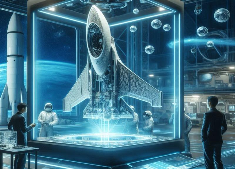 Ілюстрація до статті "Raven Space Systems отримала великі контракти на 3D-друковані аерокосмічні компоненти"