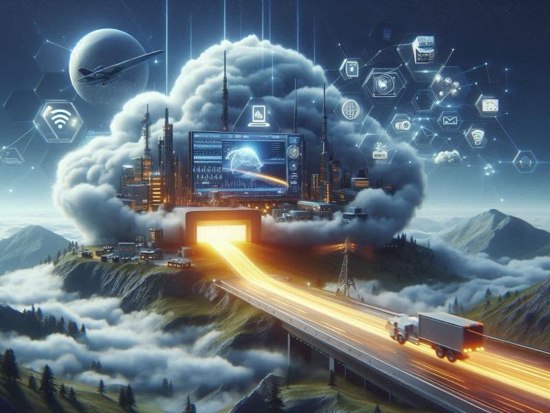 Illustration for the article "Remote Production: Leveling the Playing Field for Smaller Broadcasters"