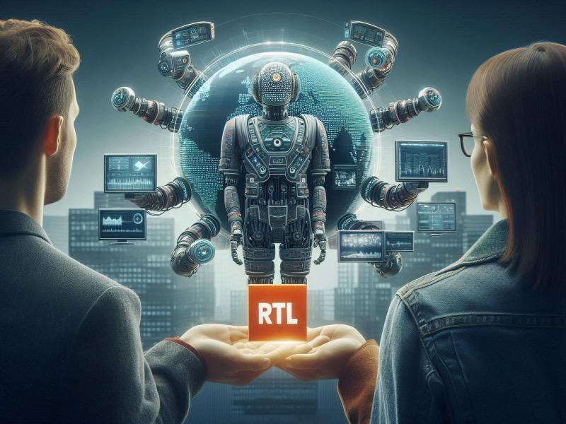 Иллюстрация к статье "RTL Deutschland создает специализированную AI-инфраструктуру для Sidekicks от smartclip"