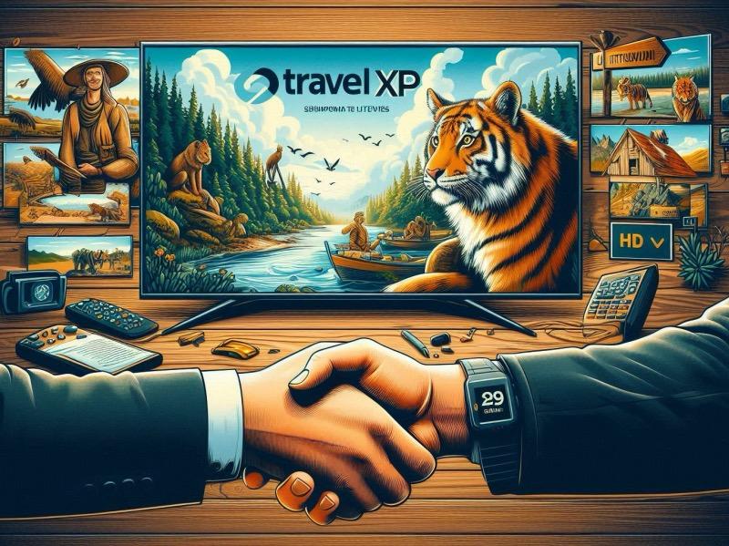 Ilustración para el artículo "Travelxp se expande a Lituania a través de la asociación con Cgates"